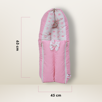 Bundle 1 | Pink | GB Comfy Net Bed and GB Swaddle Bed