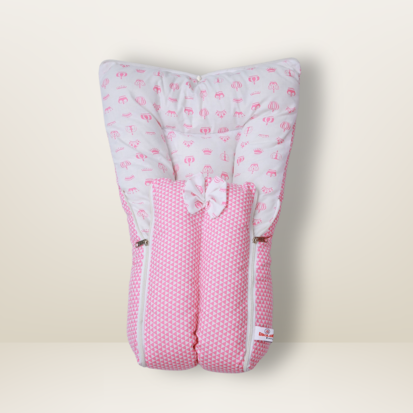 Bundle 1 | Pink | GB Comfy Net Bed and GB Swaddle Bed