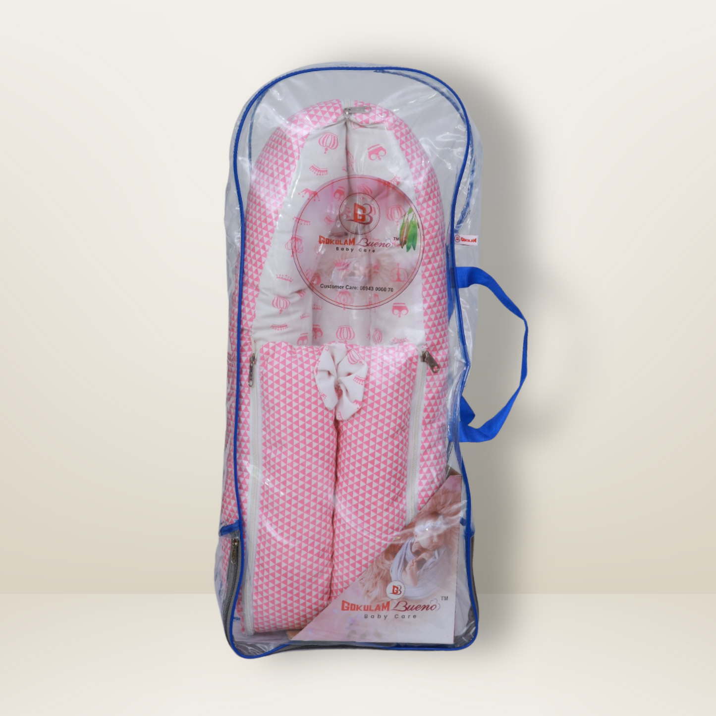 Bundle 1 | Pink | GB Comfy Net Bed and GB Swaddle Bed