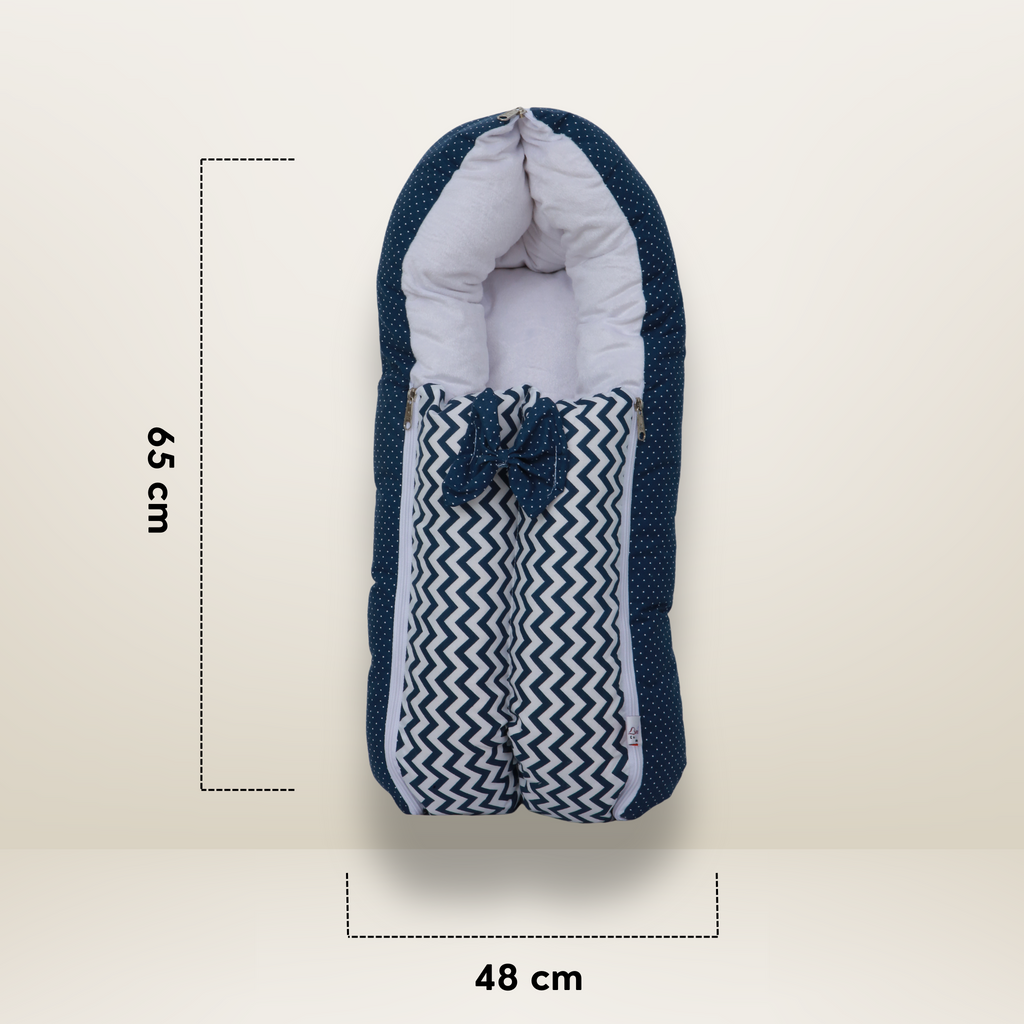 Bundle 5 | Blue | GB Swaddle Bed Luxe,GB Dreamy Net Bed, GB Cocoon Bed Cradle Set and GB Pose Nest Bed