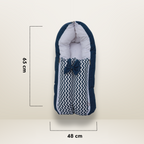 Bundle 3 Luxe | Blue | GB Swaddle Bed Luxe,GB Dreamy Net Bed and GB Cocoon Bed Cradle