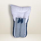 Bundle 3 Luxe | Blue | GB Swaddle Bed Luxe,GB Dreamy Net Bed and GB Cocoon Bed Cradle