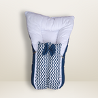 Bundle 5 | Blue | GB Swaddle Bed Luxe,GB Dreamy Net Bed, GB Cocoon Bed Cradle Set and GB Pose Nest Bed