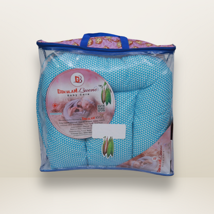 GB Comfy Net  Bed | (0-6 Month) | Sky Blue