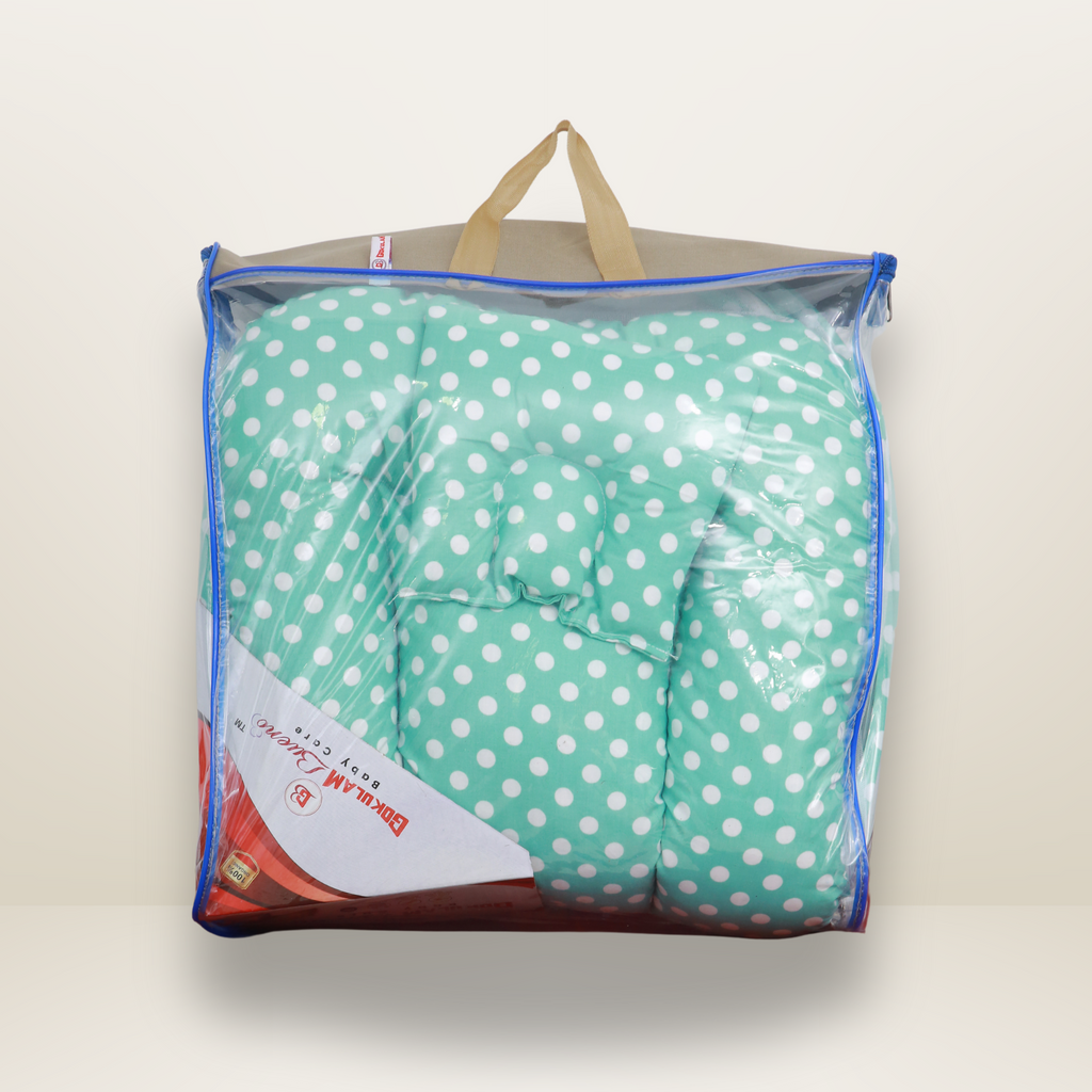 GB Comfy Net  Bed | (0-6 Month) | Green