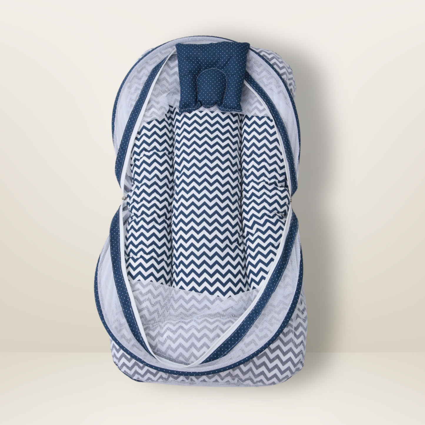 GB Comfy Net Bed | (6-12 Month) | Blue