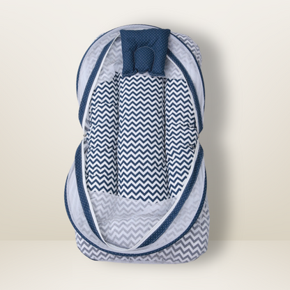 GB Comfy Net Bed | (6-12 Month) | Blue