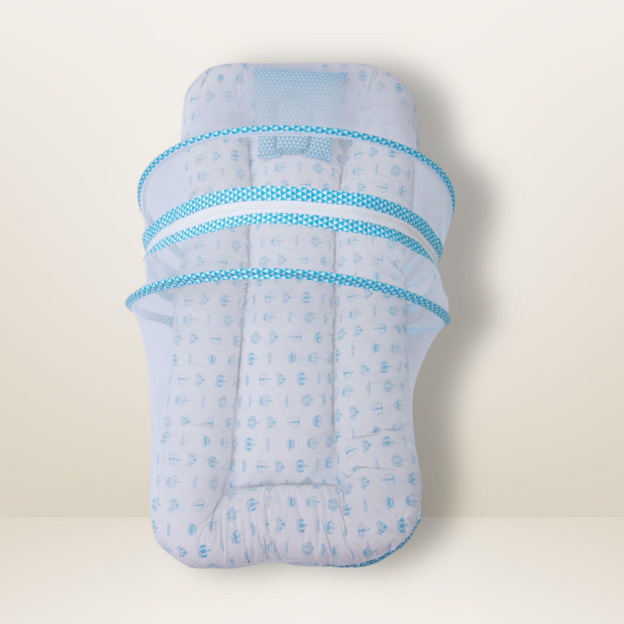 GB Comfy Net Bed | (6-12 Month) | Sky Blue