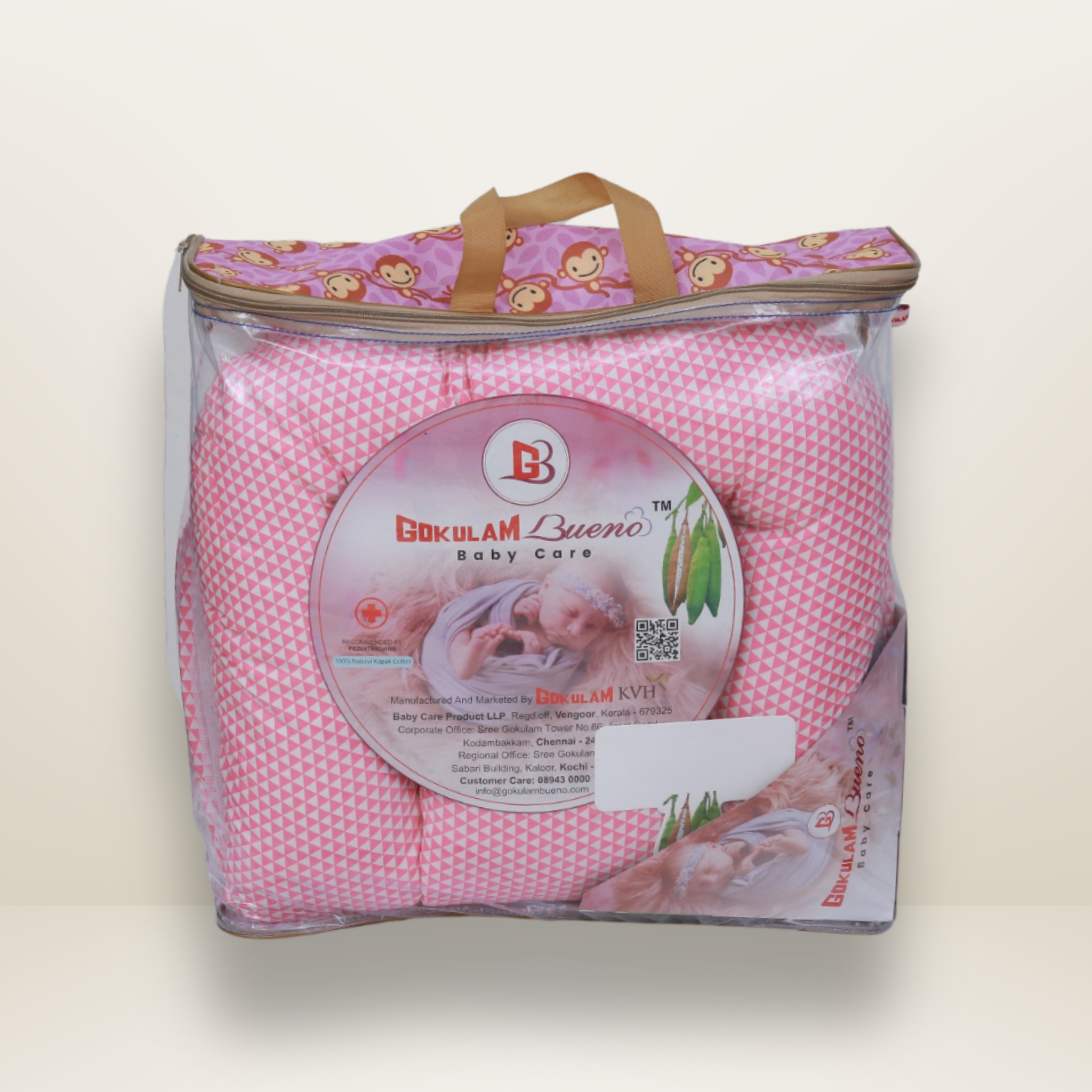 GB Comfy Net Bed | (6-12 Month) | Pink