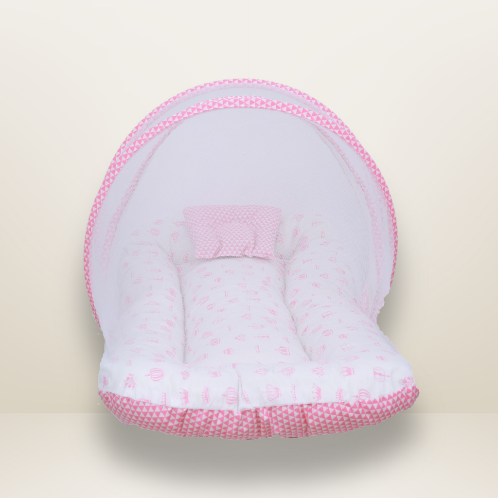 GB Comfy Net Bed | (6-12 Month) | Pink