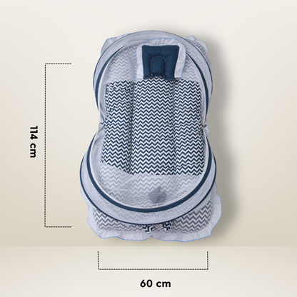 GB Dreamy Net Bed | (6-12 Months) | Blue