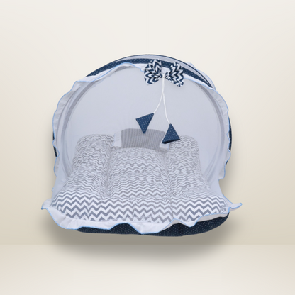 GB Dreamy Net Bed | (6-12 Months) | Blue