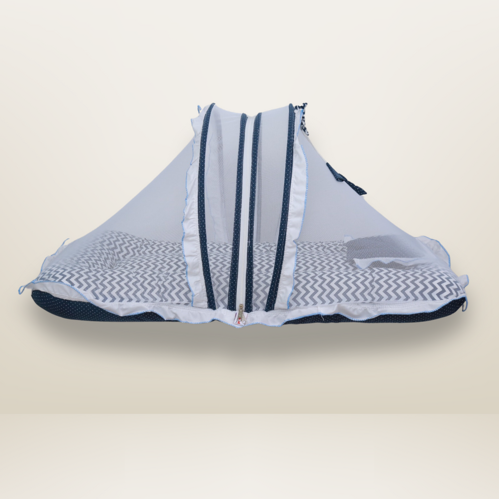 GB Dreamy Net Bed | (6-12 Months) | Blue