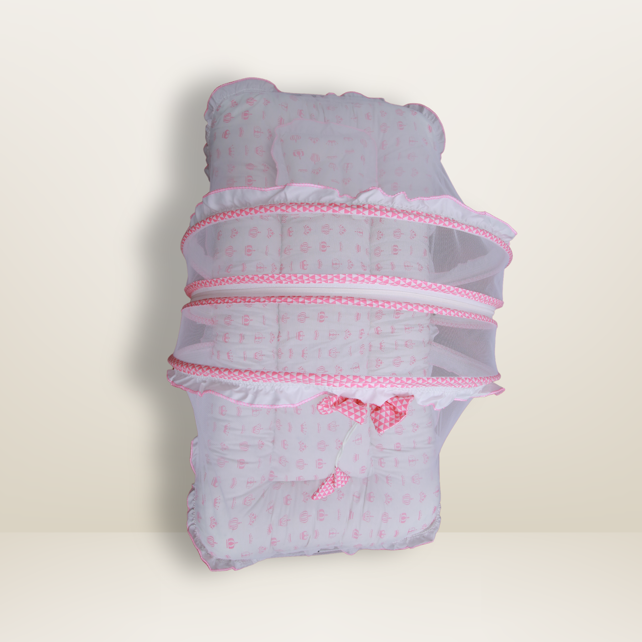 GB Dreamy Net Bed | (6-12 Months) | Pink