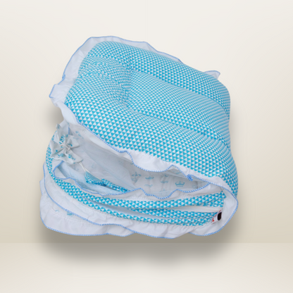 GB Dreamy Net Bed | (6-12 Months) | Sky Blue