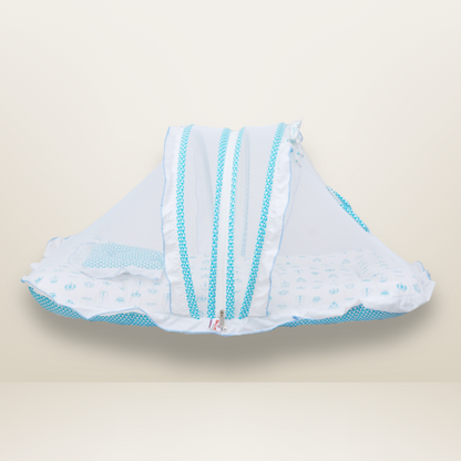 GB Dreamy Net Bed | (6-12 Months) | Sky Blue