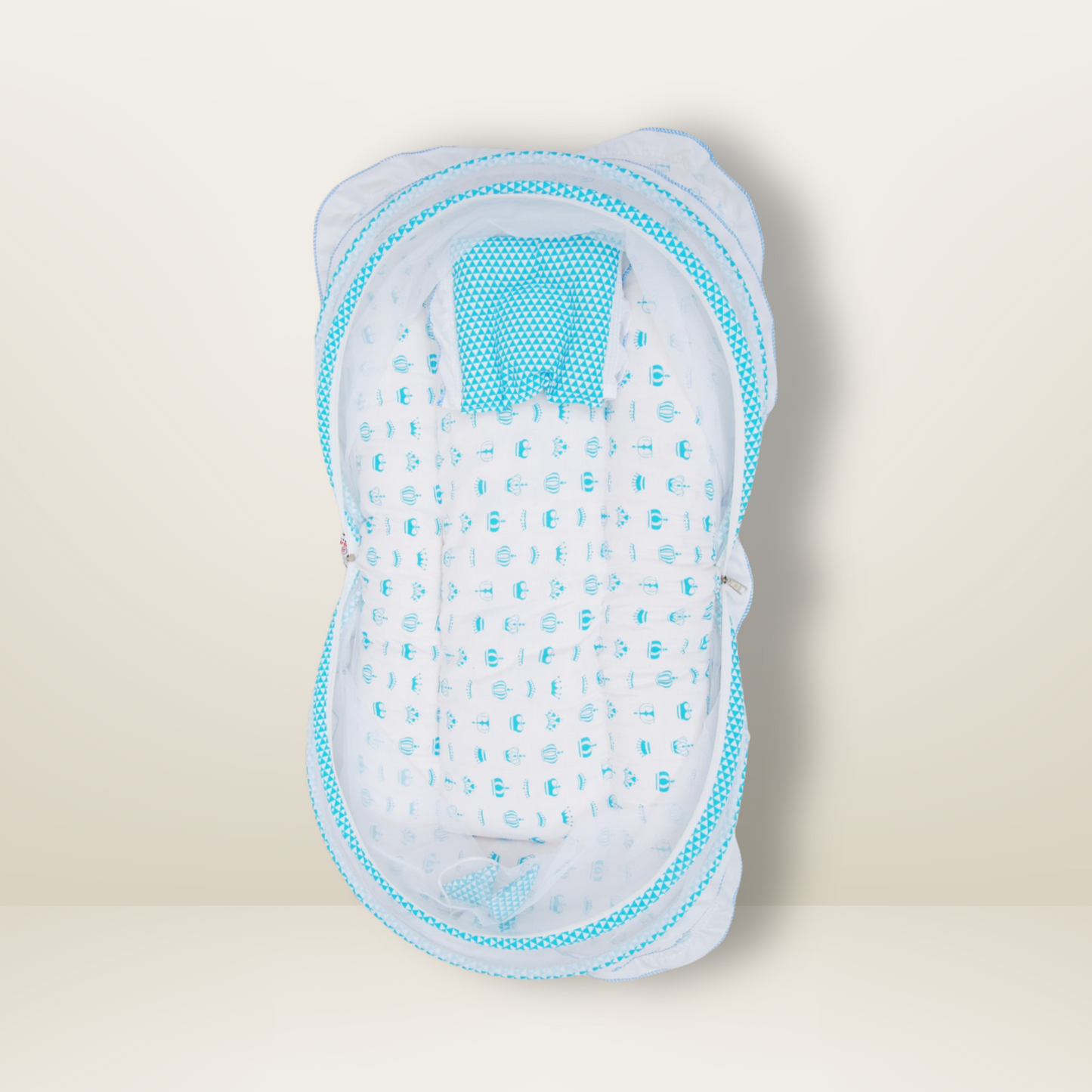 GB Dreamy Net Bed | (6-12 Months) | Sky Blue