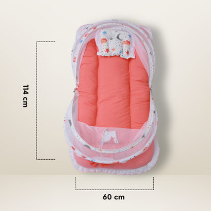 GB Dreamy Net Bed | (6-12 Months) | Red