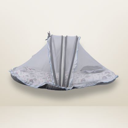 GB Dreamy Net Bed | (0-6 Months) | Gray