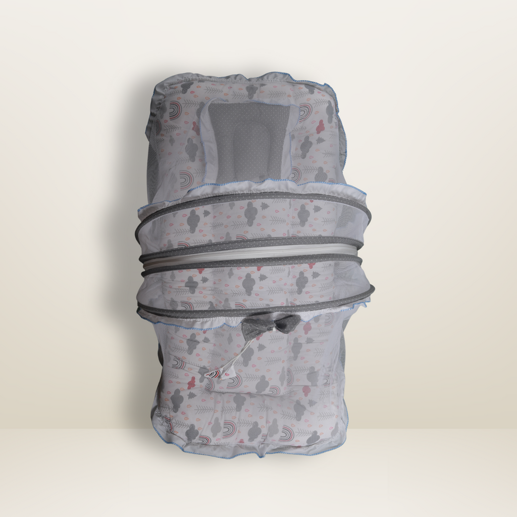 GB Dreamy Net Bed | (6-12 Months) | Gray