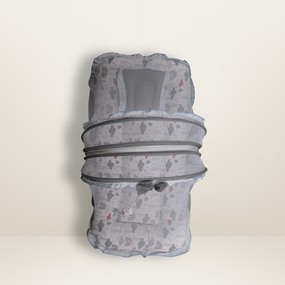 GB Dreamy Net Bed | (0-6 Months) | Gray