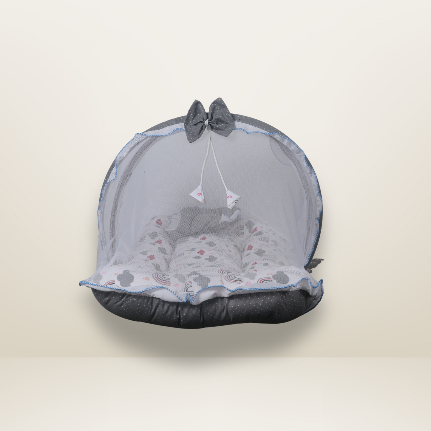 GB Dreamy Net Bed | (6-12 Months) | Gray