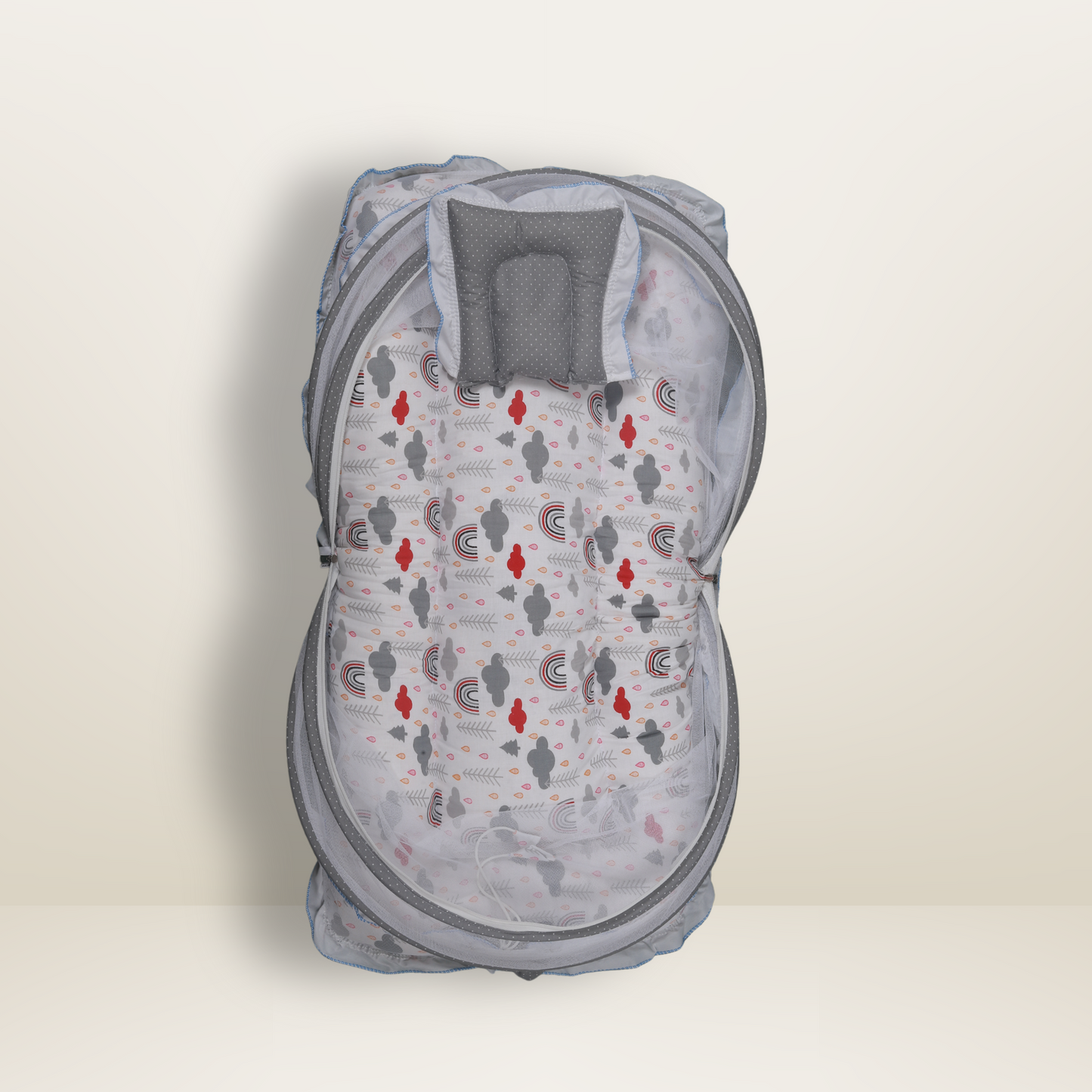 GB Dreamy Net Bed | (6-12 Months) | Gray