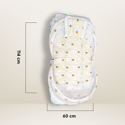 GB Dreamy Net Bed | (6-12 Months) | Yellow