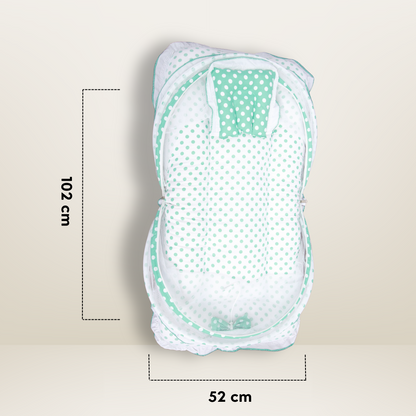 GB Dreamy Net Bed | (0-6 Months) | Green