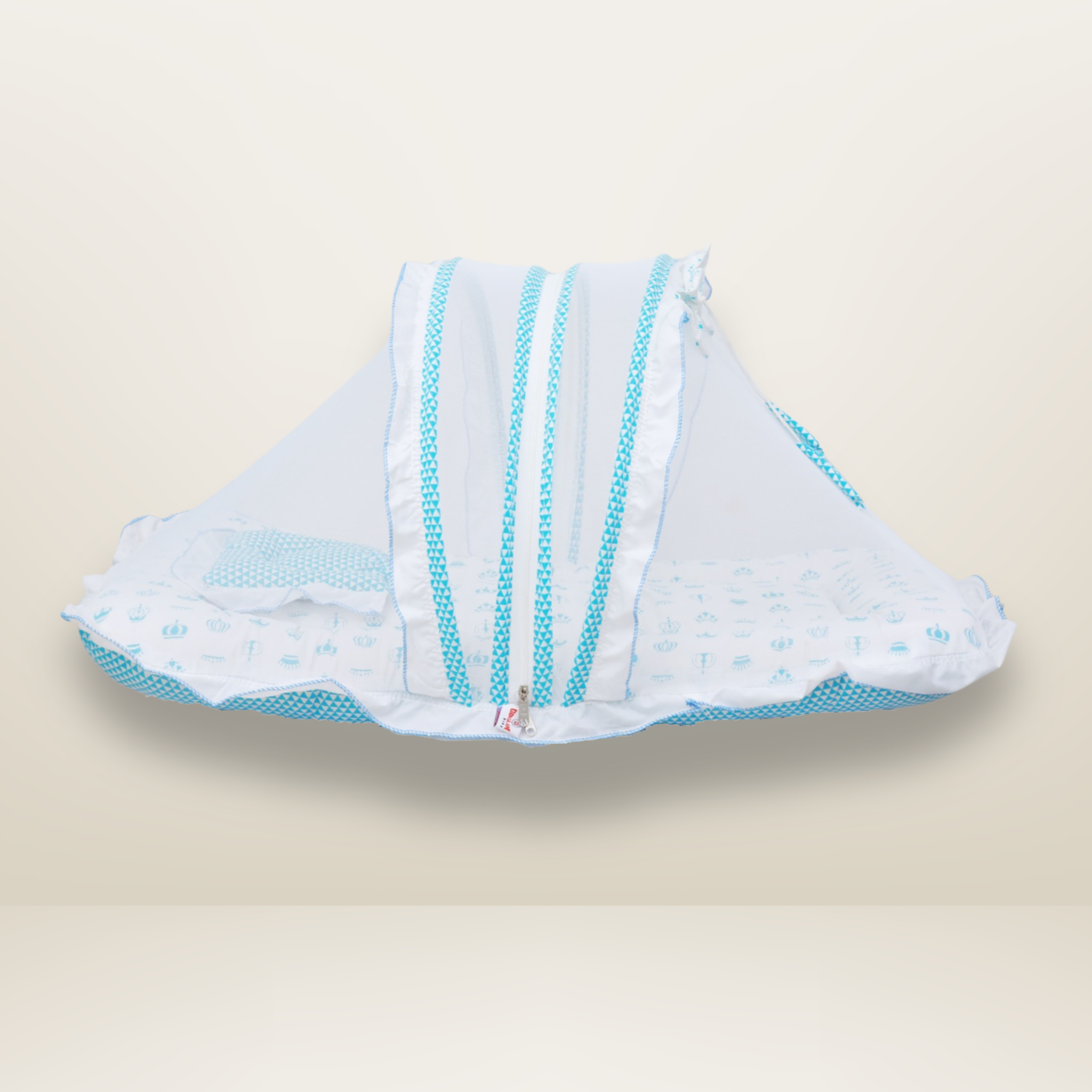 GB Dreamy Net Bed | (0-6 Months) | Sky Blue