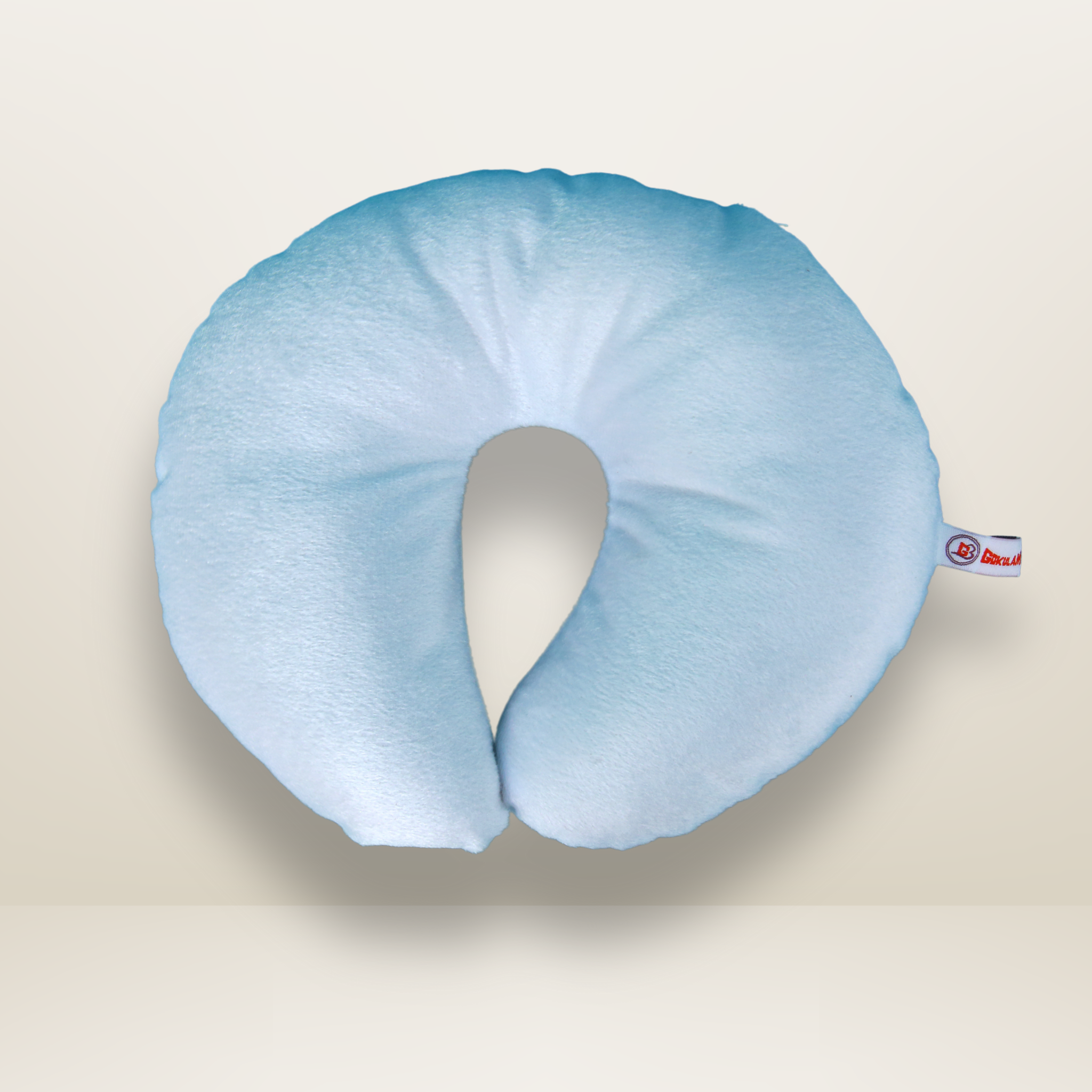 GB Plush Baby Pillow | White
