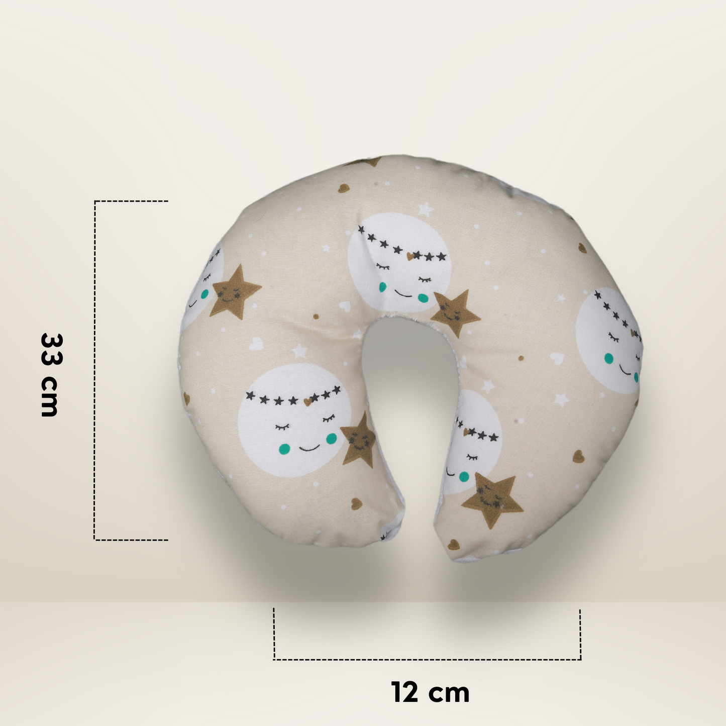 GB Plush Baby Pillow | Yellow
