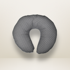 GB Plush Baby Pillow | Gray