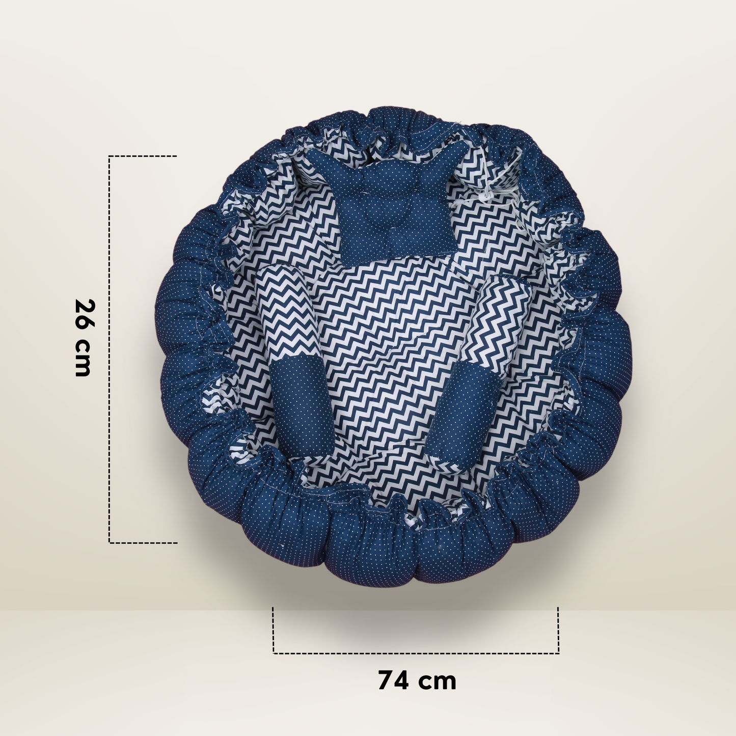GB Pose Nest  Bed | Blue