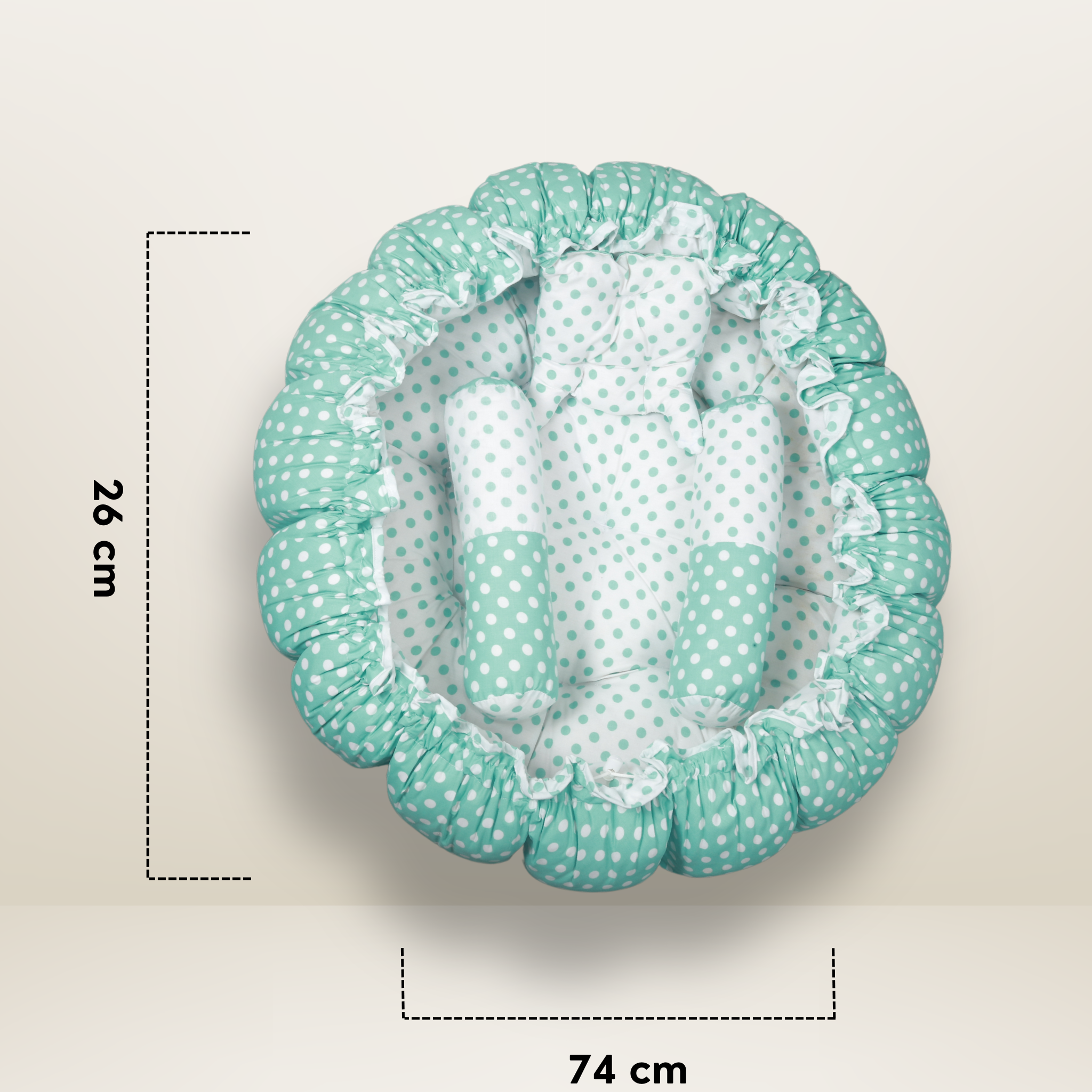 GB Pose Nest  Bed | Green