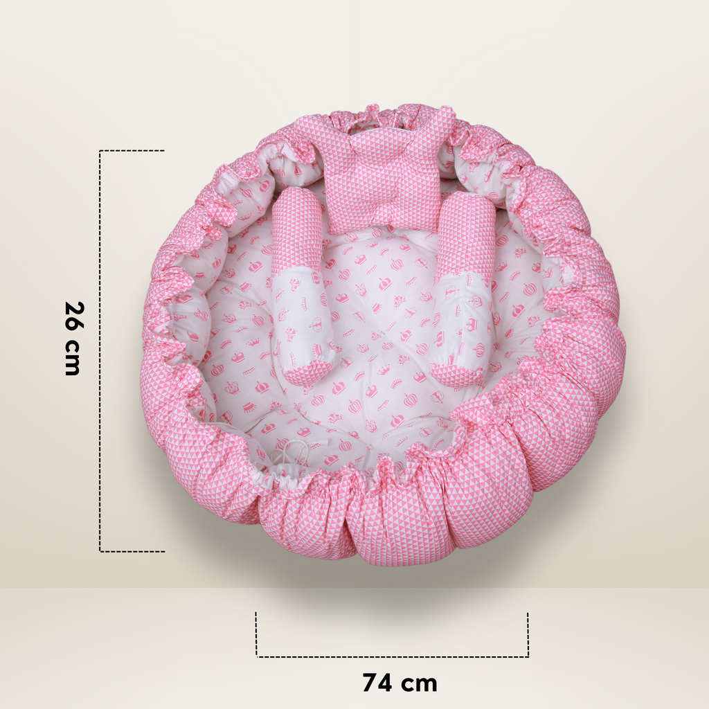 GB Pose Nest  Bed | Pink