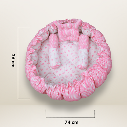 GB Pose Nest  Bed | Pink