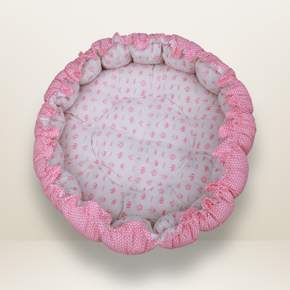 GB Pose Nest  Bed | Pink