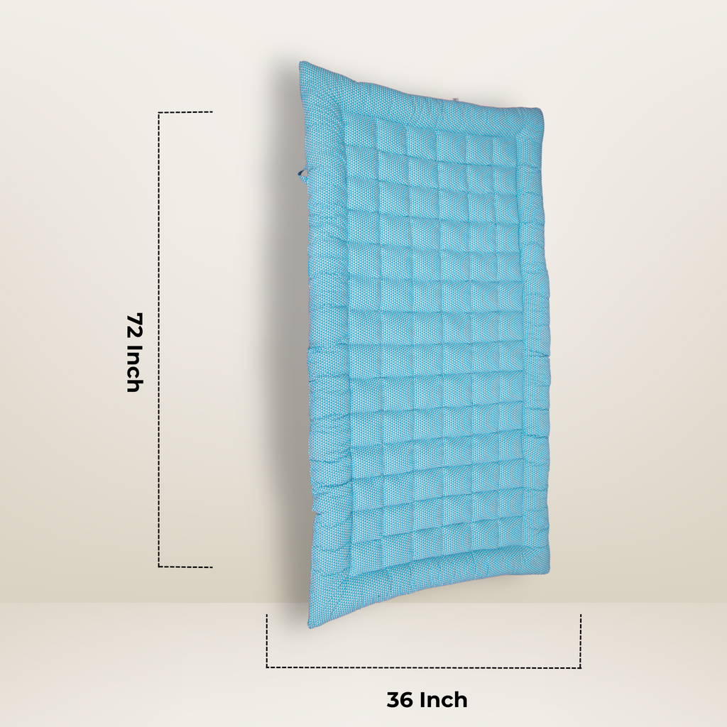 GB Mama Bed Topper sky blue (Single/Double/Queen)