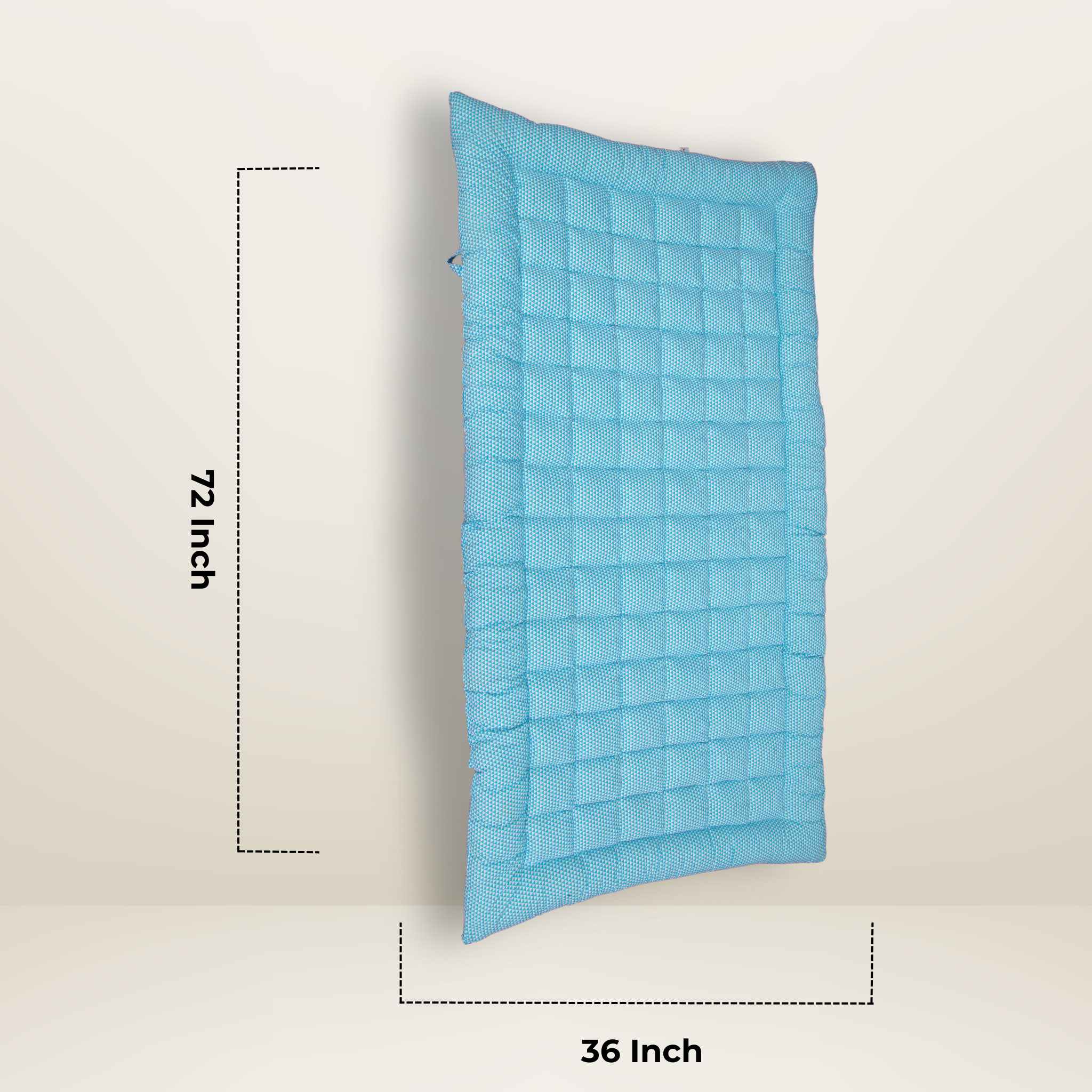 GB Mama Bed Topper sky blue (Single/Double/Queen)