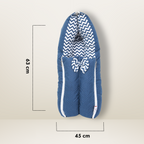 GB Swaddle Bed | (0-6 Months) | Blue