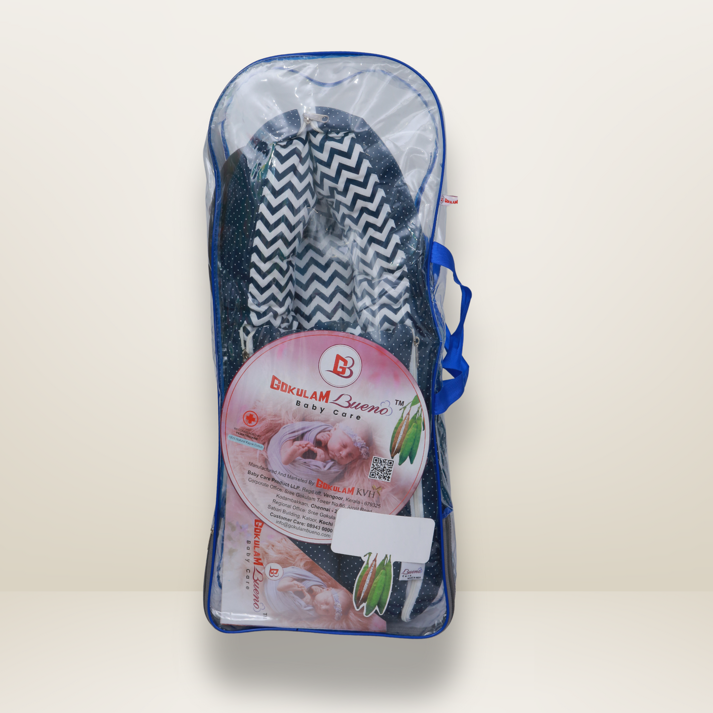GB Swaddle Bed | (6-12 Months) | Blue