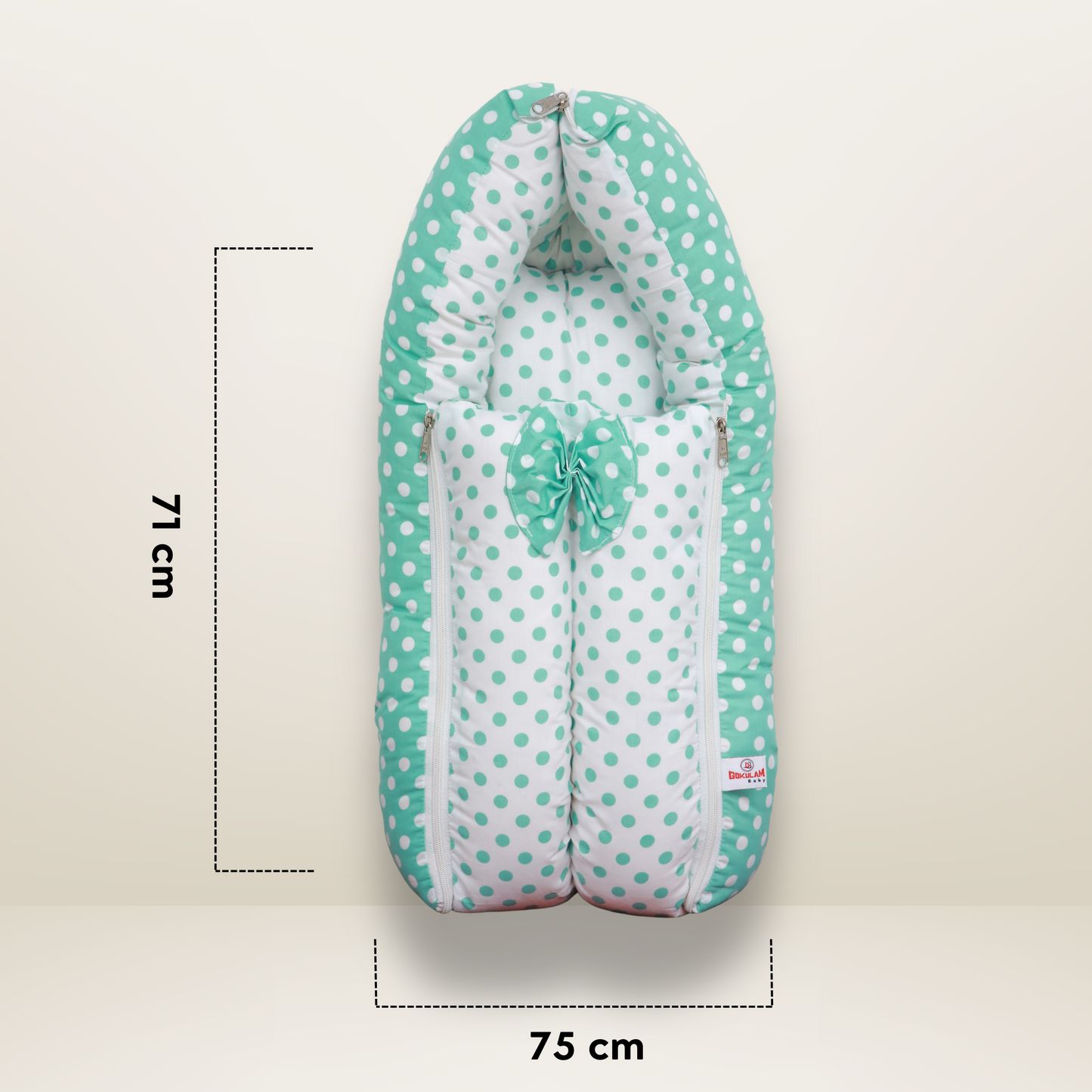 GB Swaddle Bed | (6-12 Months) | Green