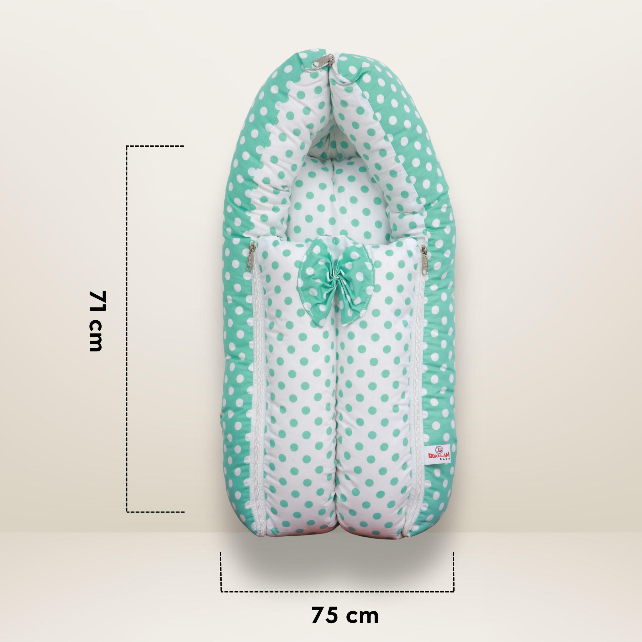 GB Swaddle Bed | (6-12 Months) | Green