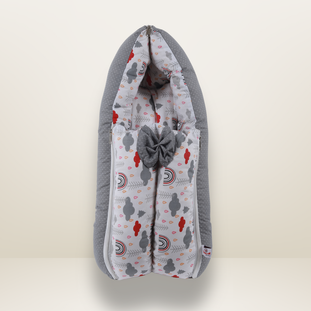 GB Swaddle Bed | (6-12 Months) | Gray