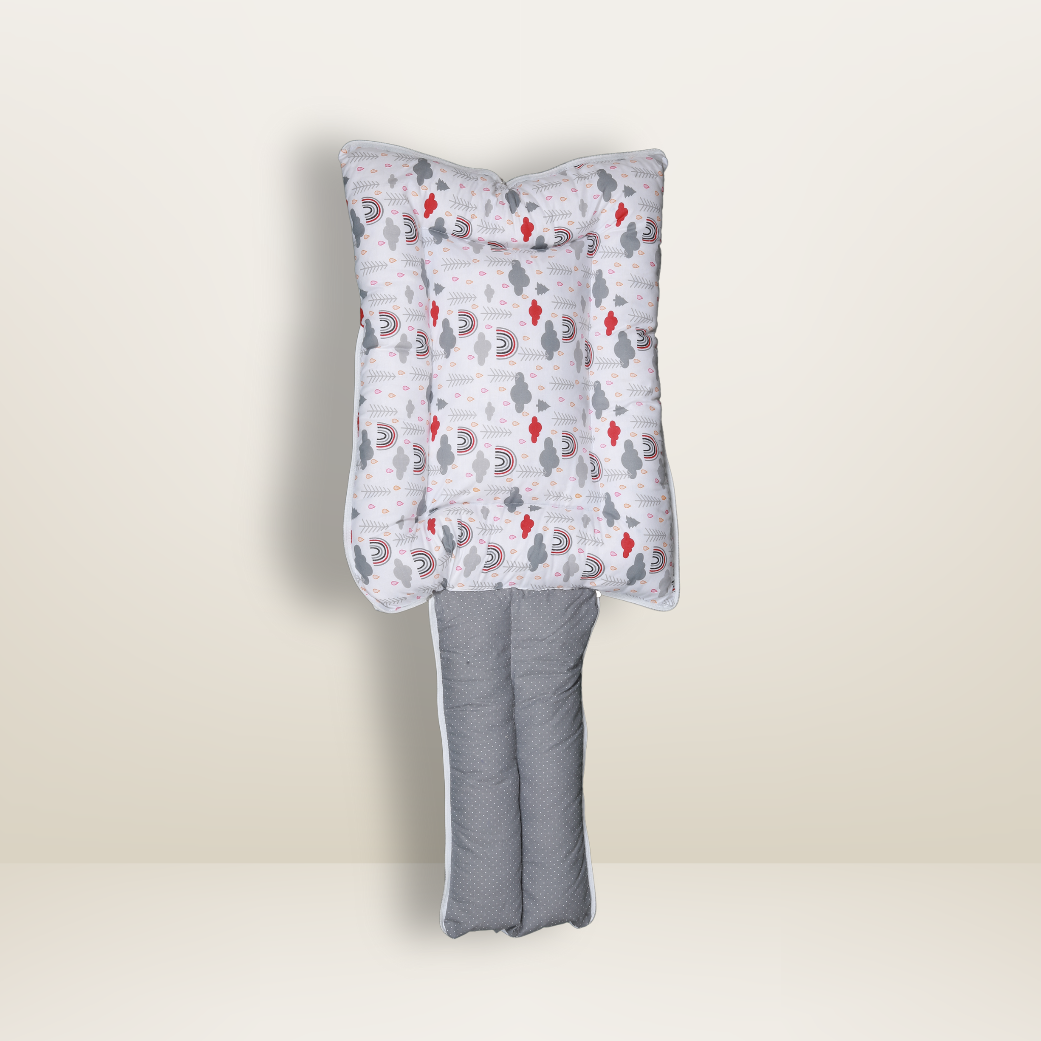 GB Swaddle Bed | (0-6 Months) | Gray