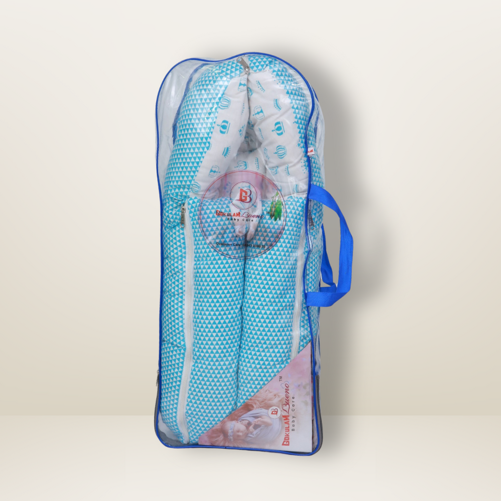 GB Swaddle Bed | (0-6 Months) | Sky Blue