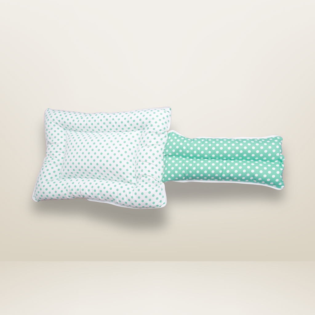 GB Swaddle Bed | (0-6 Months) | Green