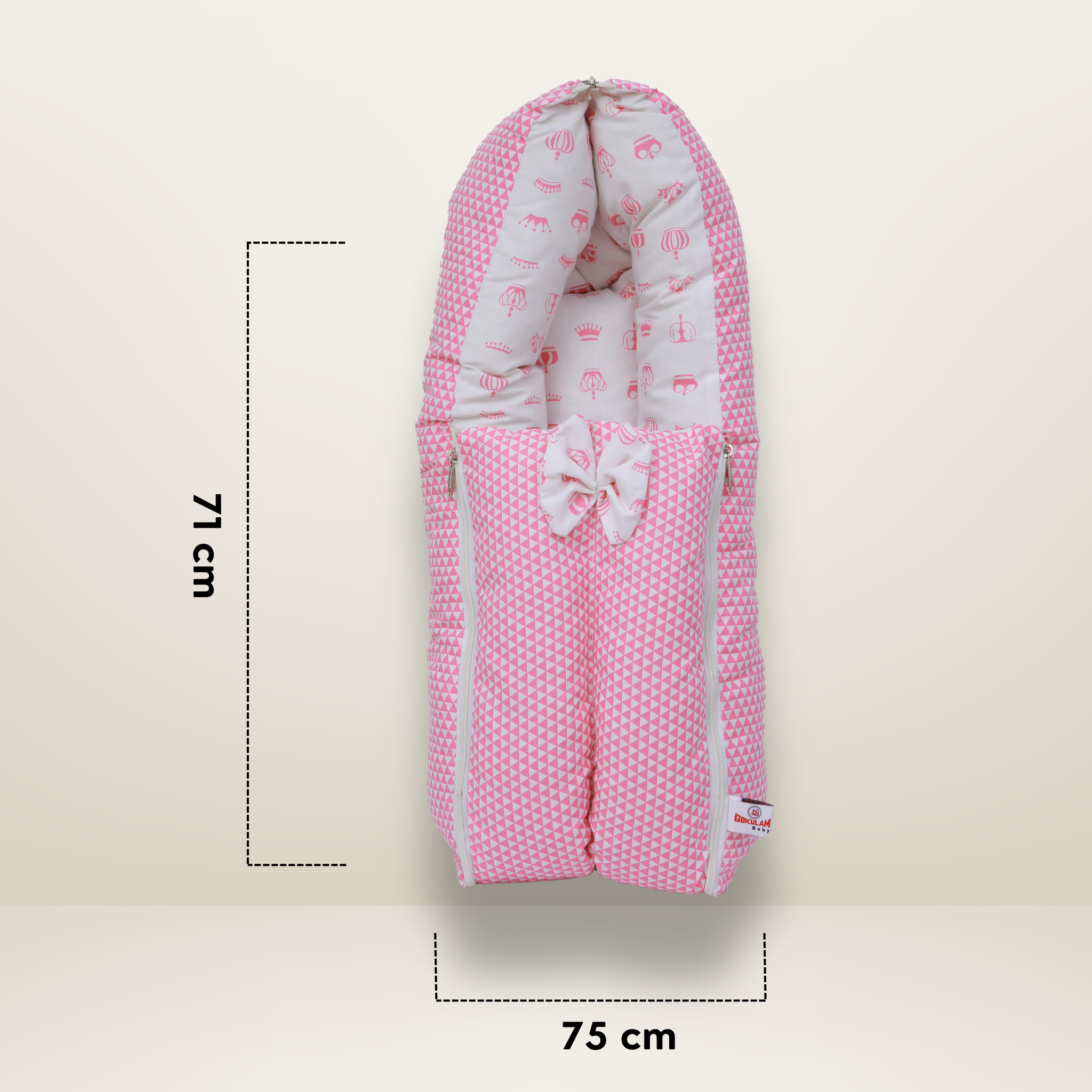 GB Swaddle Bed | (6-12 Months) | Pink