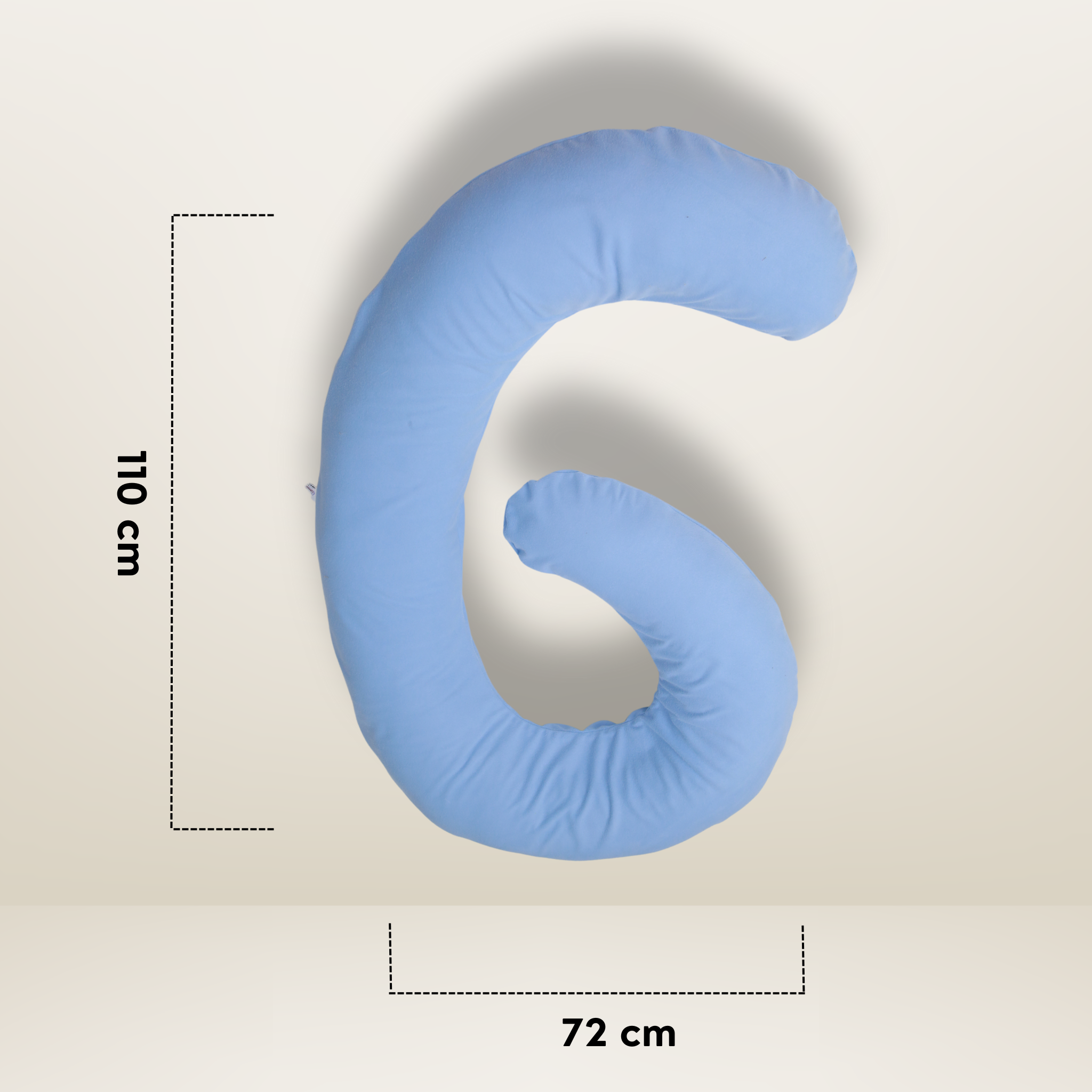 Preggy Pillow | Maternity C | Sky Blue